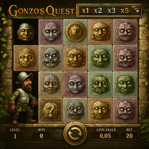 KingBilly - Gonzo's Quest Slot Game - Piedzīvojumi